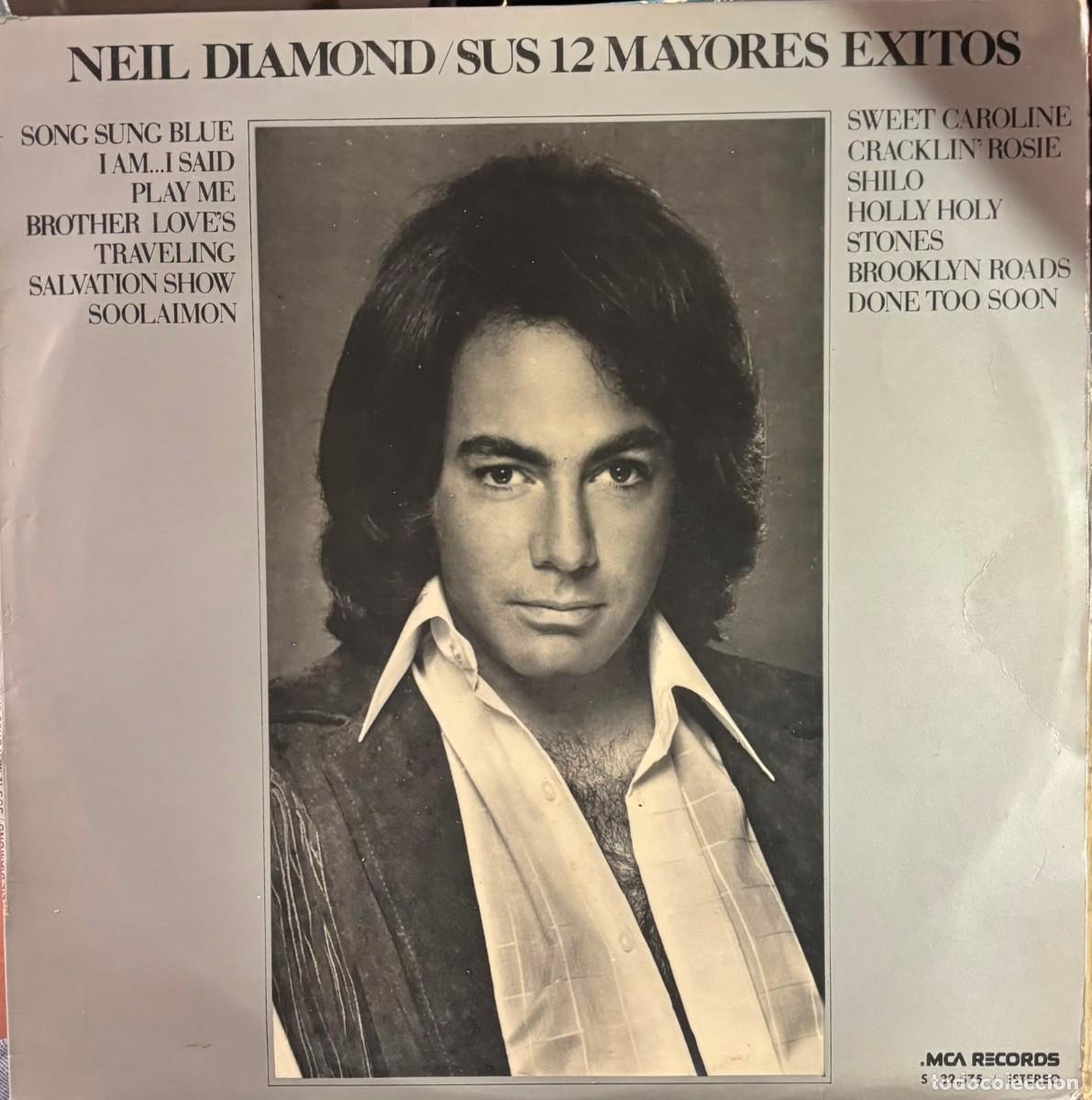 Discos de vinilo: LP NEIL DIAMOND-SUS 12 MAYORES &Eacute;XITOS. LP-SEXT-1273