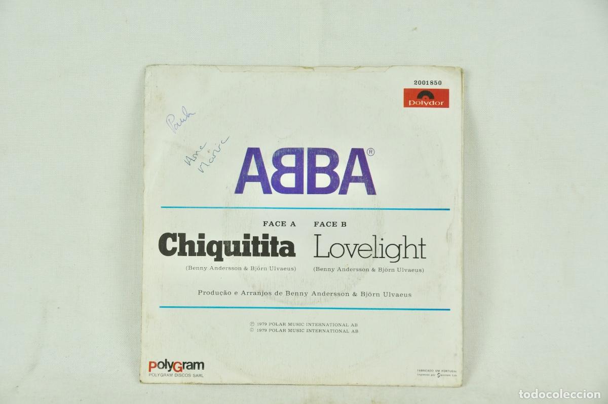 Discos de vinilo: ABBA - Chiquitita a&ntilde;o 79 - Foto 2
