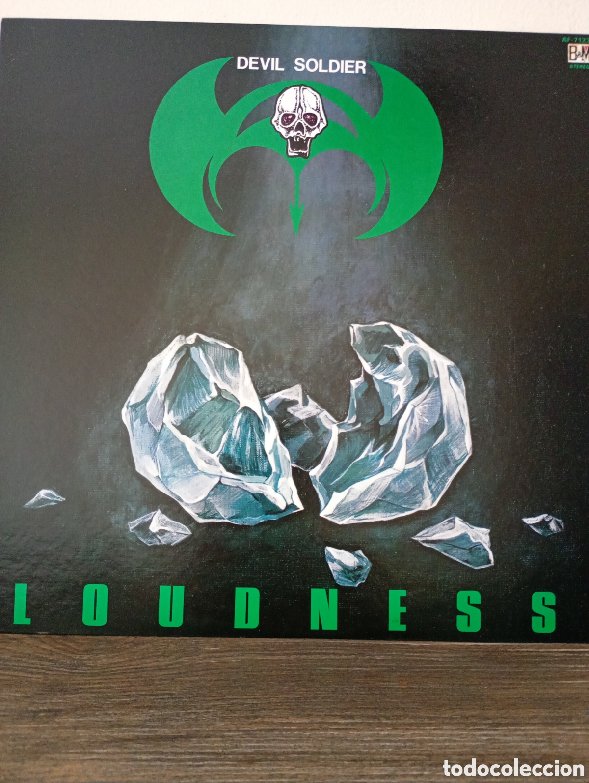 Discos de vinilo: Loudness, devil soldier 1982 Made in Japan + poster.