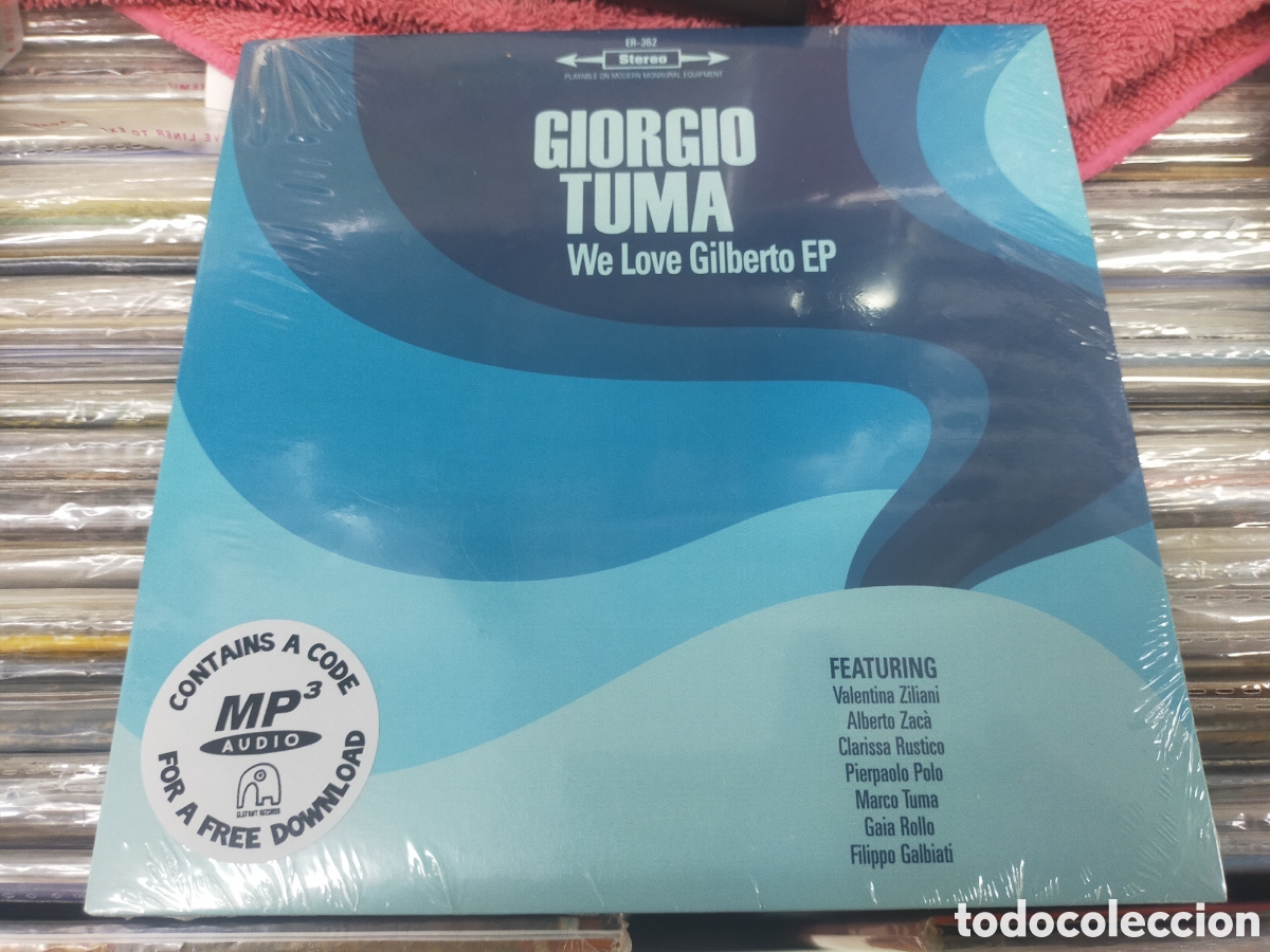 Discos de vinilo: Giorgio tuma ep we love Gilberto ep creation of my Ghosts + 3 Elepant r&eacute;cords 2023 precintado
