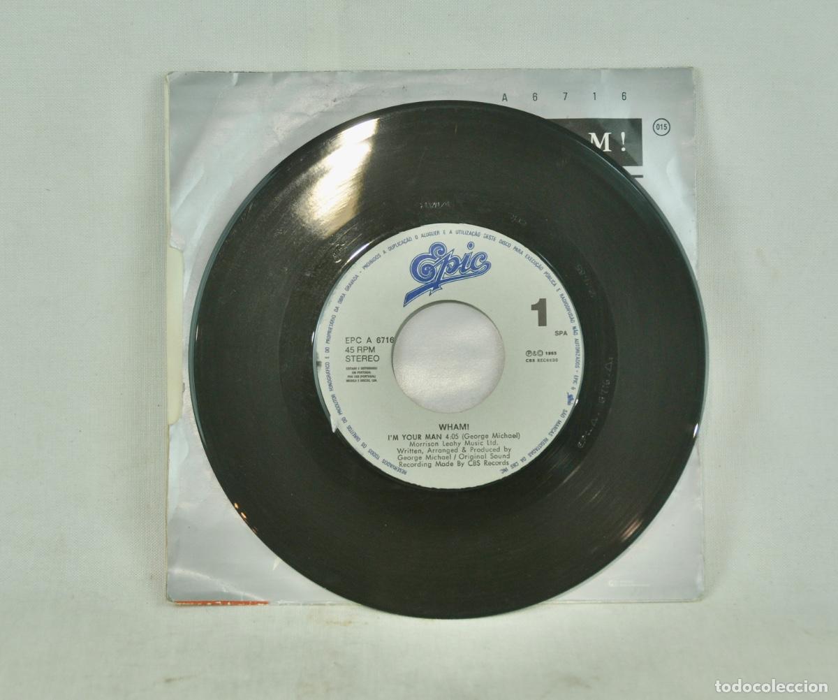 Discos de vinilo: Wham - I&acute;m your man 1985 - Foto 3