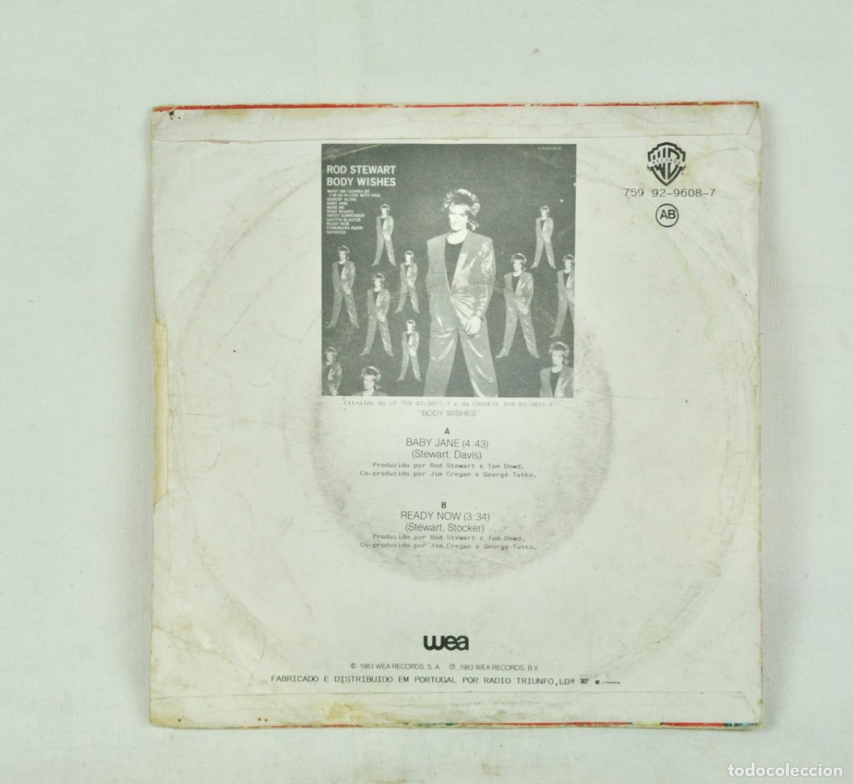 Discos de vinilo: Rod Stewart - Baby Jane - Foto 2