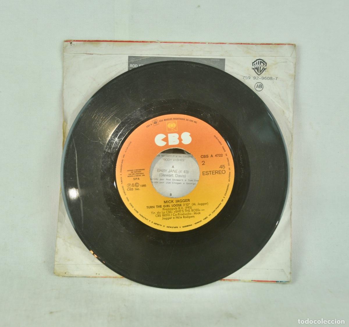Discos de vinilo: Rod Stewart - Baby Jane - Foto 3