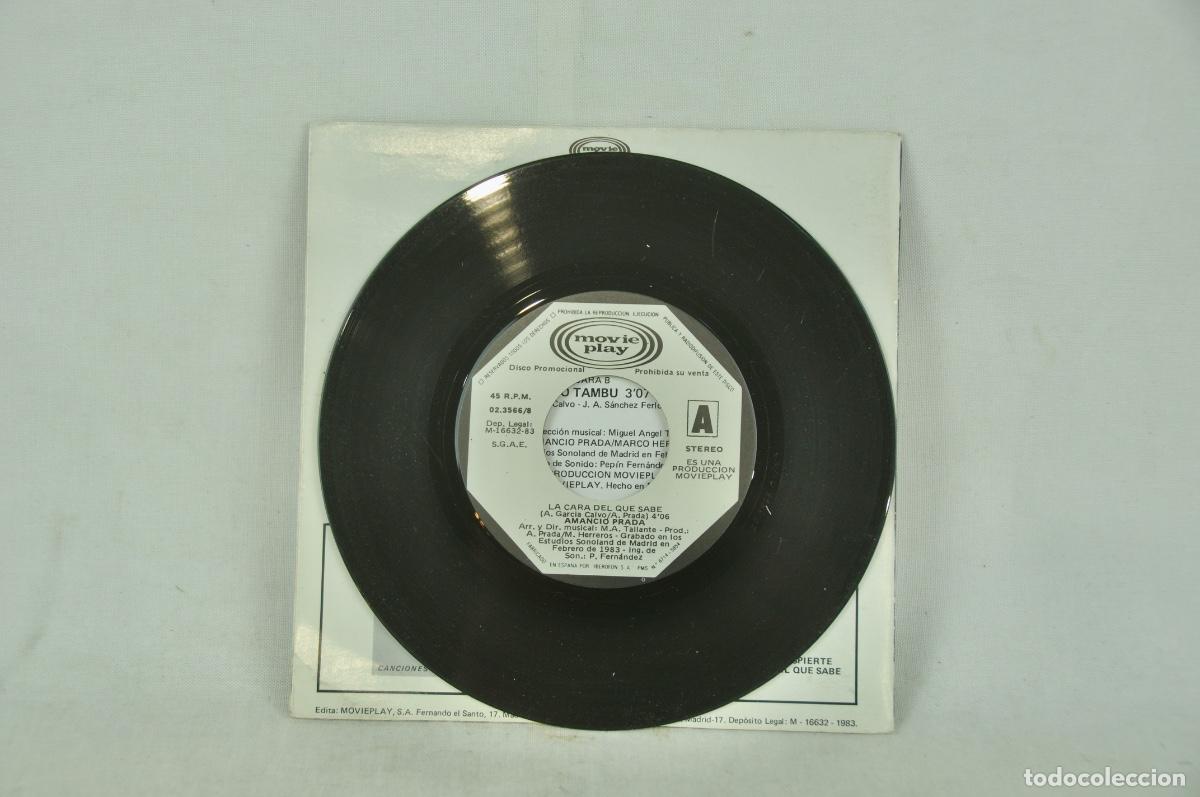 Discos de vinilo: Amancio Prada - La cara del que sabe - Foto 3