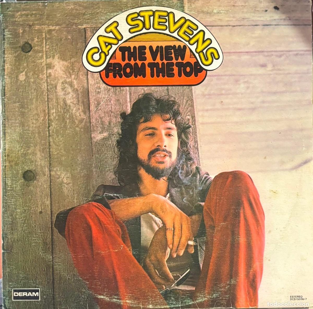 Discos de vinilo: LP DOBLE CAT STEVENS-THE VIEW FROM THE TOP. LP-SEXT-1277