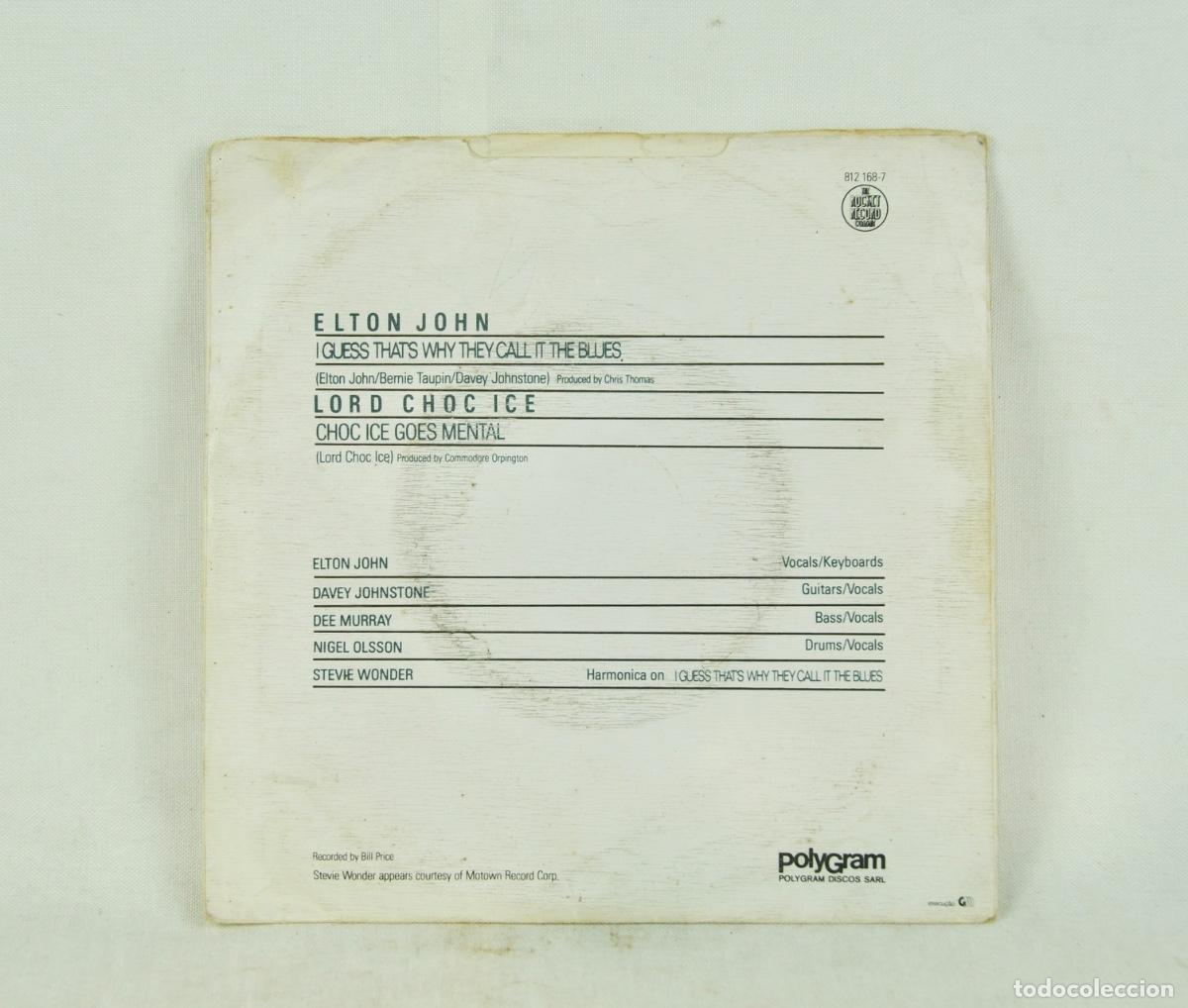 Discos de vinilo: Elton John - I Guess 1983 - Foto 2