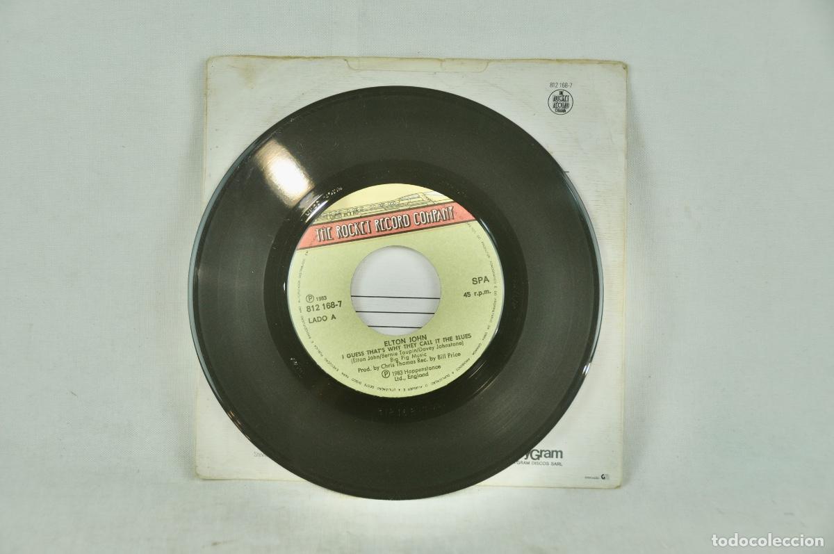 Discos de vinilo: Elton John - I Guess 1983 - Foto 3