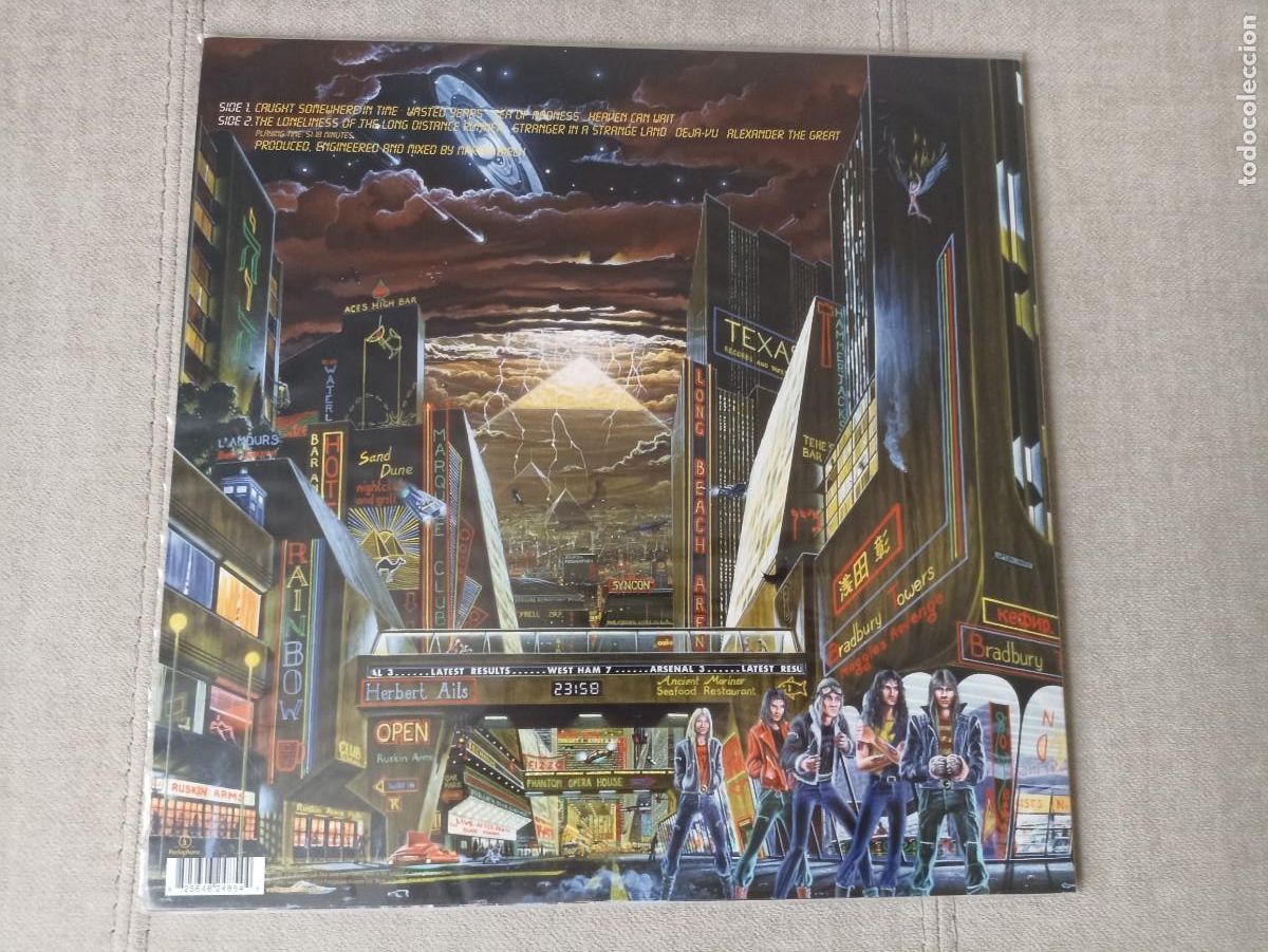 Discos de vinilo: Iron Maiden. LP. Somewhere In Time. Reissue 2014 - Foto 2