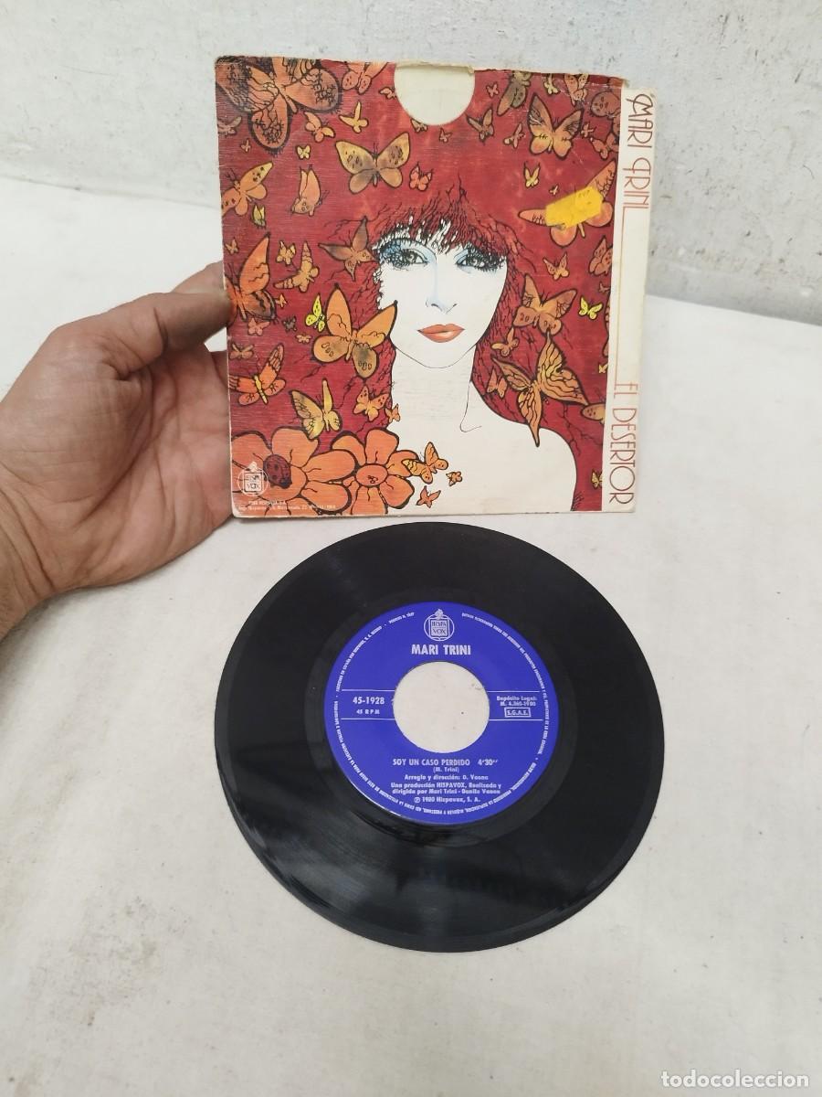 Discos de vinilo: MARI TRINI Soy un caso perdido/El desertor. Vinilo single.