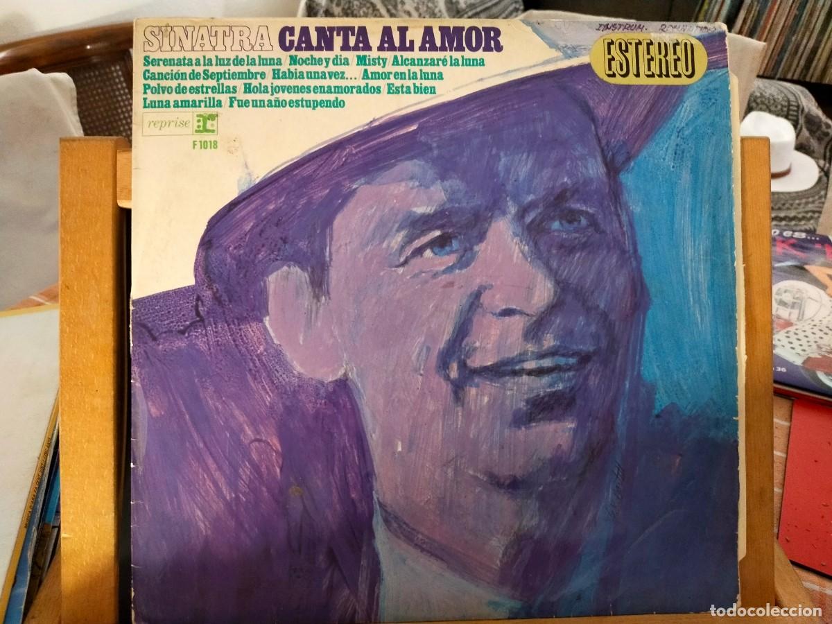 Discos de vinilo: FRANK SINATRA. SINATRA CANTA AL AMOR. HISPAVOX. 12 TEMAS. VER DESCRIPCI&Oacute;N. 1966