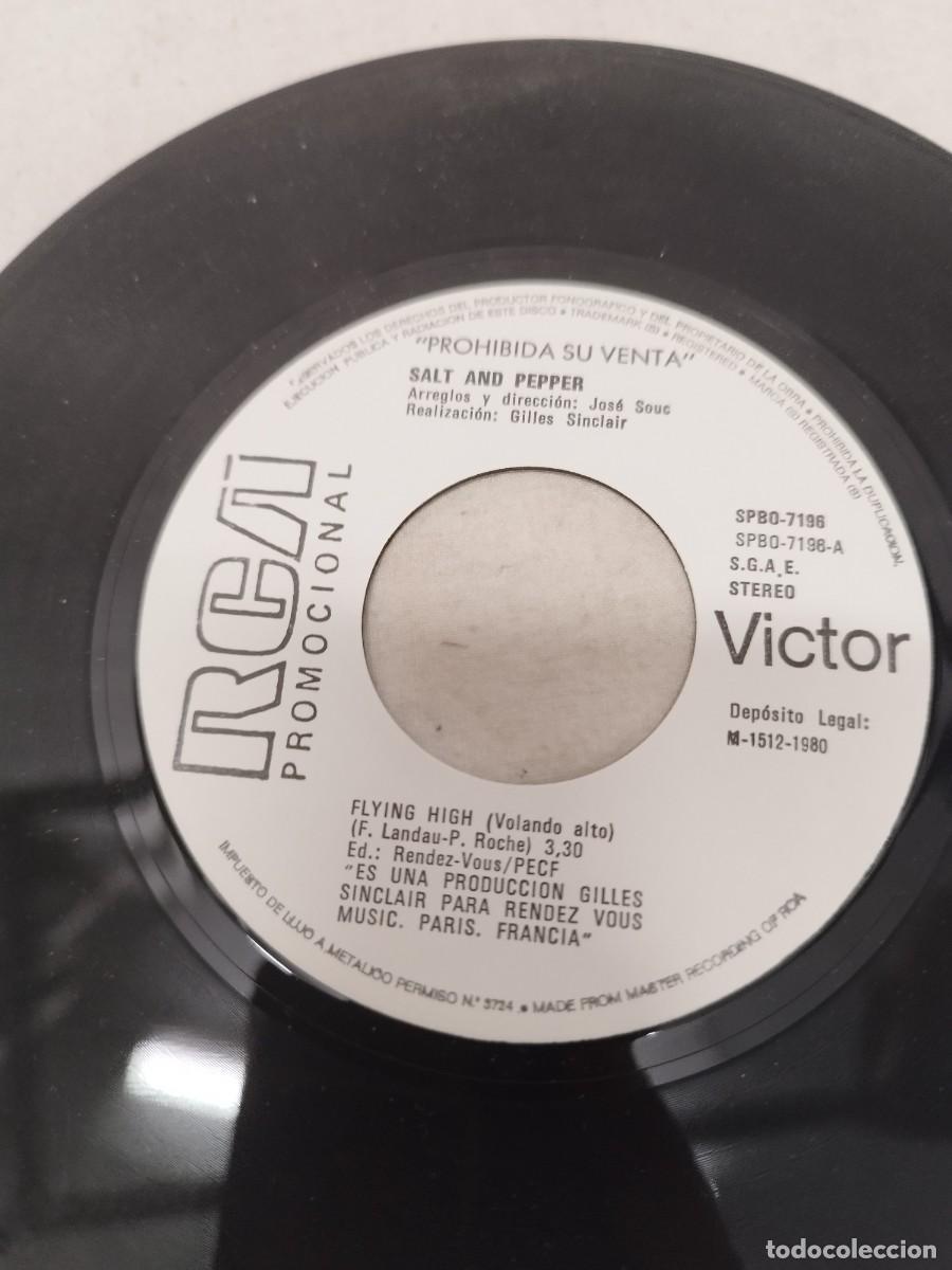 Discos de vinilo: Salt And Pepper &ndash; Flying High. Vinilo single 7&rdquo;. - Foto 2