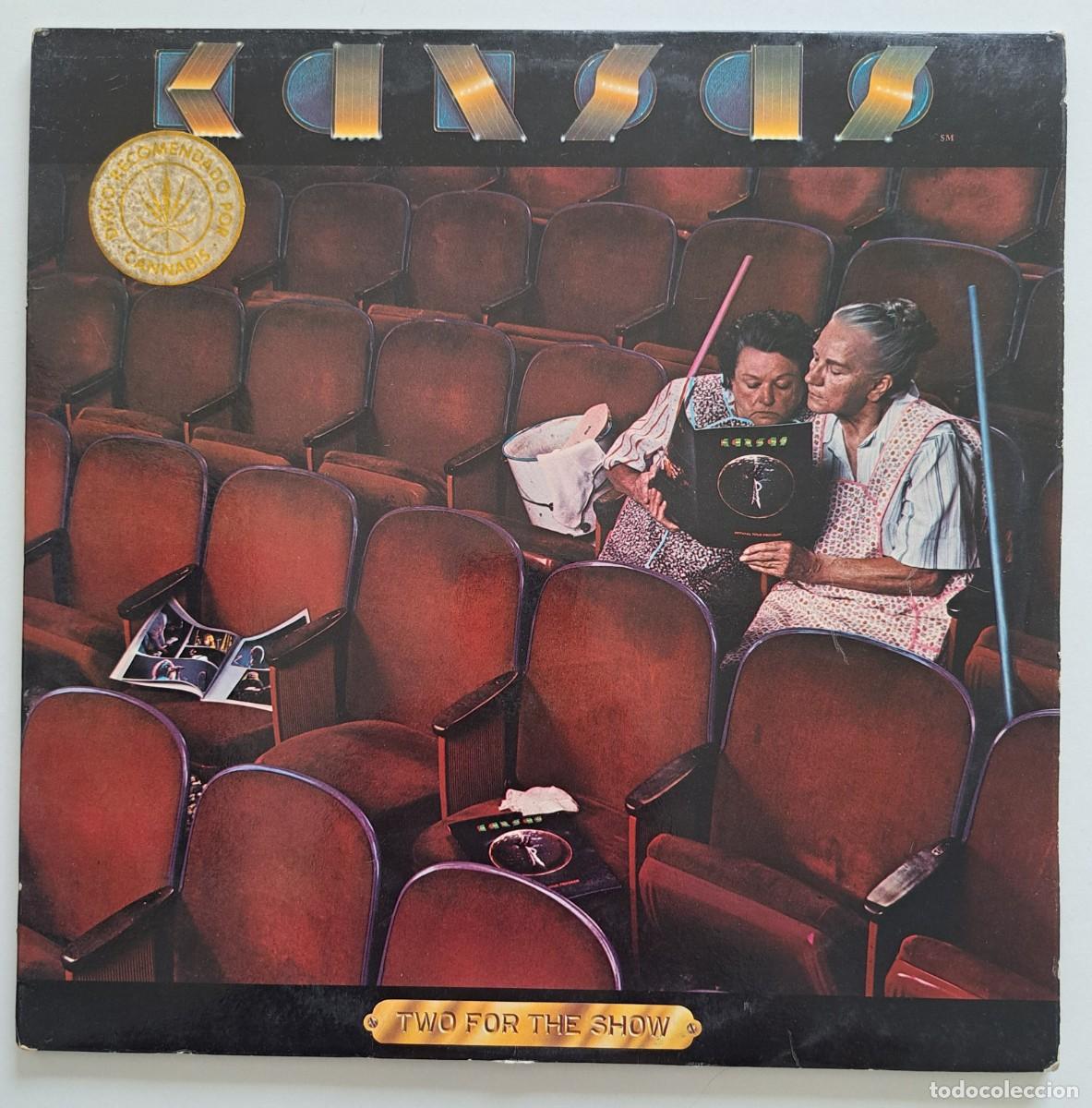 Discos de vinilo: KANSAS - TWO FOR THE SHOW (DOBLE LP) - KIRSHNER, KIR 88328 - SPAIN 1978