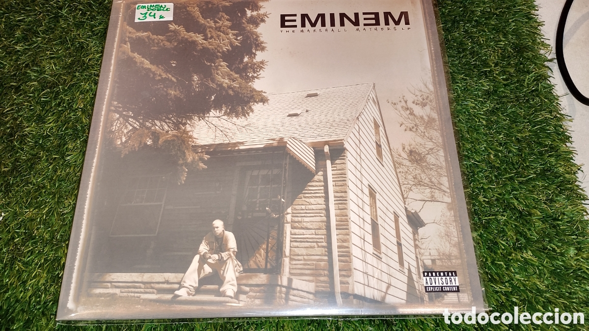 Discos de vinilo: DISCO DE VINILO DOBLE DE EMINEM.COMO NUEVO