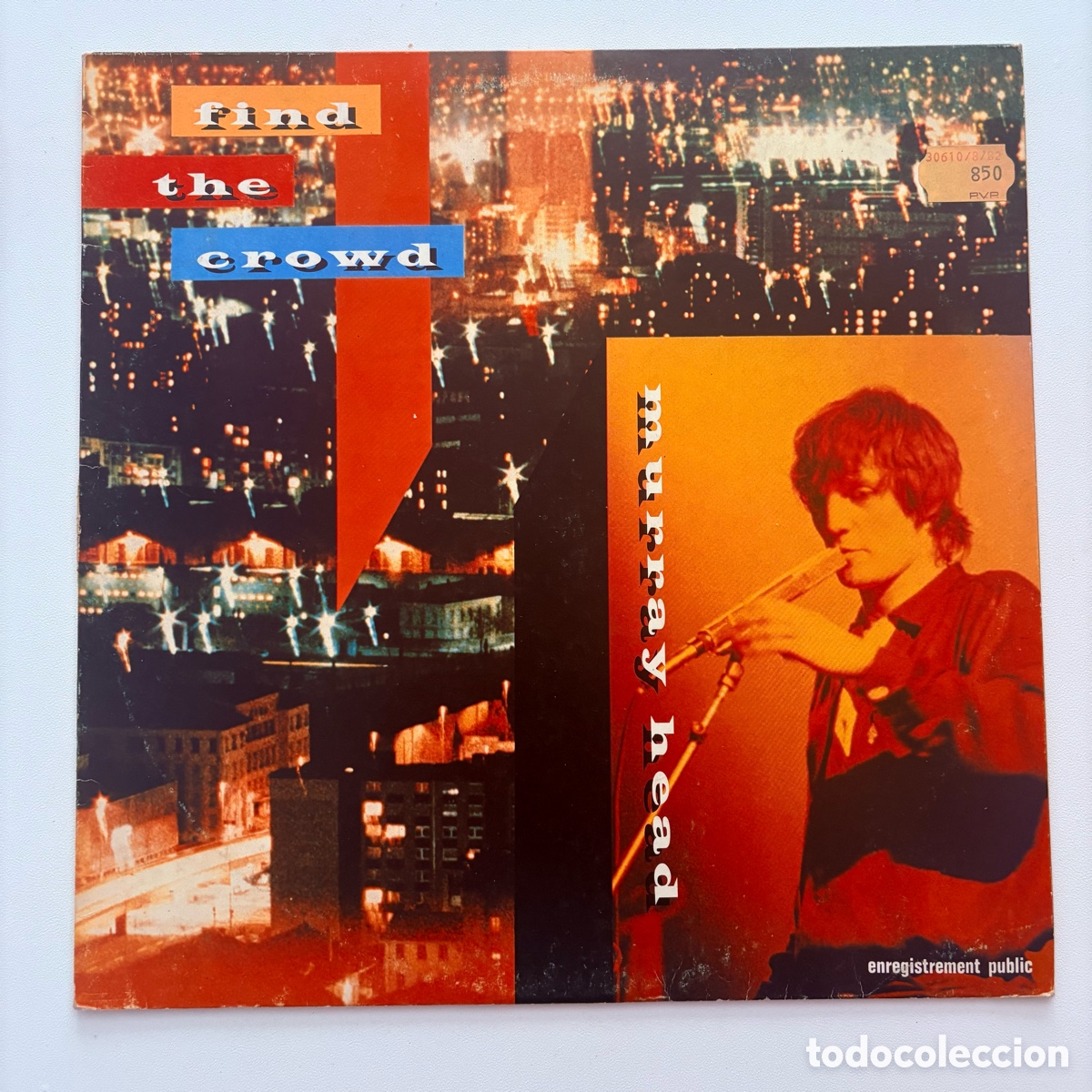 Discos de vinilo: lp Murray Head &ndash; Find The Crowd edicion espa&ntilde;ola de 1981