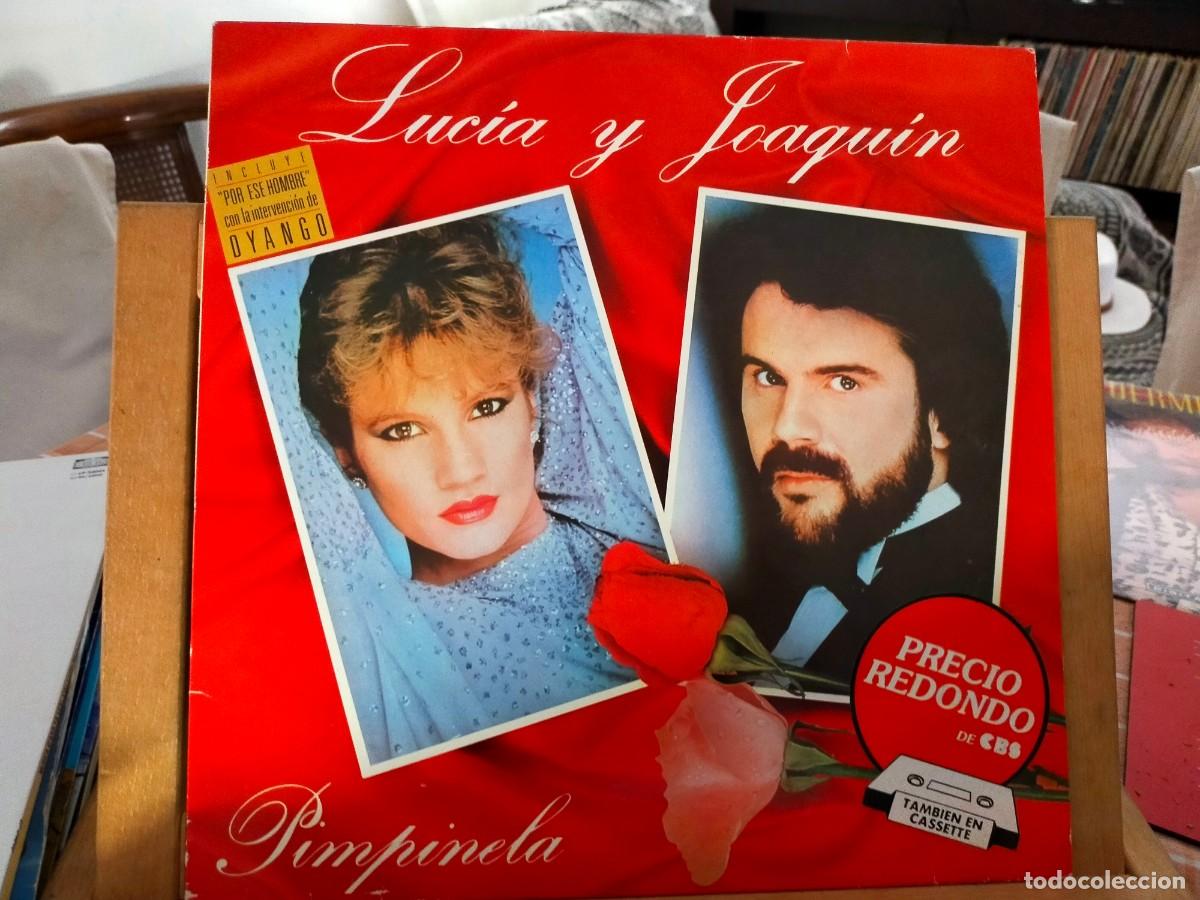 Discos de vinilo: PIMPINELA. LUC&Iacute;A Y JOAQU&Iacute;N. CBS. 10 TEMAS. VER DESCRIPCI&Oacute;N. 1985