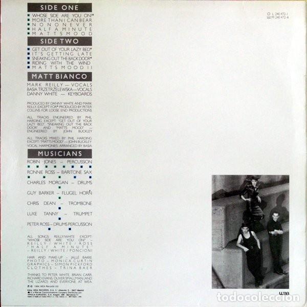 Discos de vinilo: Matt Bianco - Whose Side Are You On - Foto 2