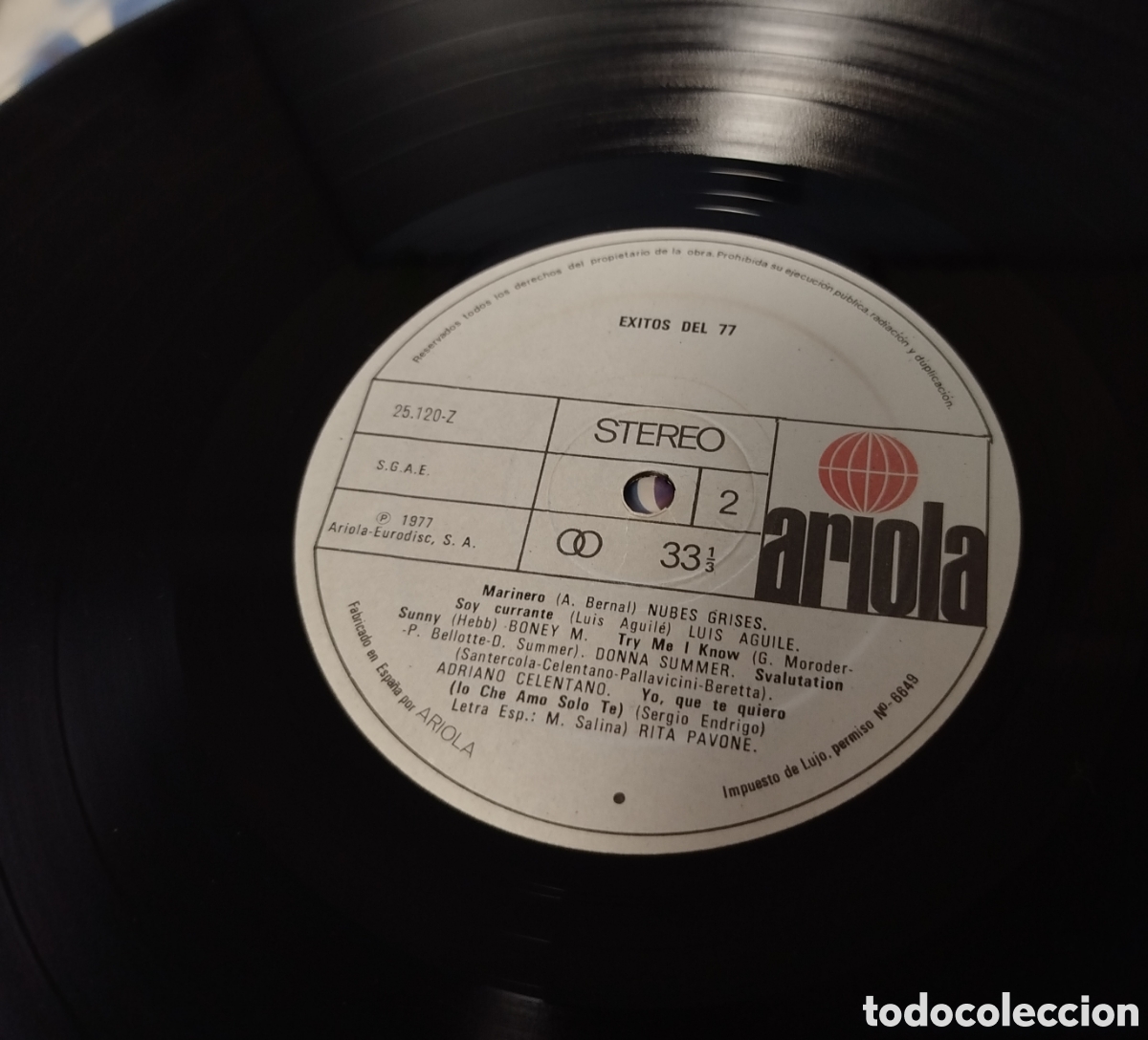 Discos de vinilo: Exitos del 77. VV. AA. - Foto 3
