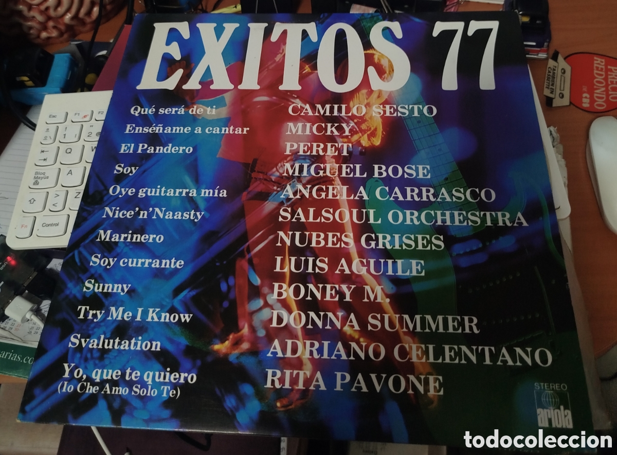 Discos de vinilo: Exitos del 77. VV. AA.