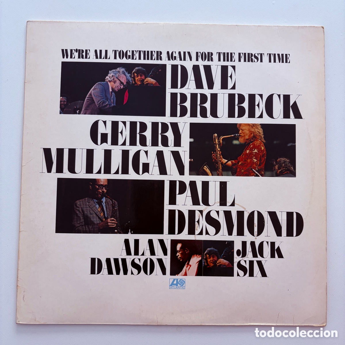 Discos de vinilo: lp Dave Brubeck &ndash; We're All Together Again For The First Time
