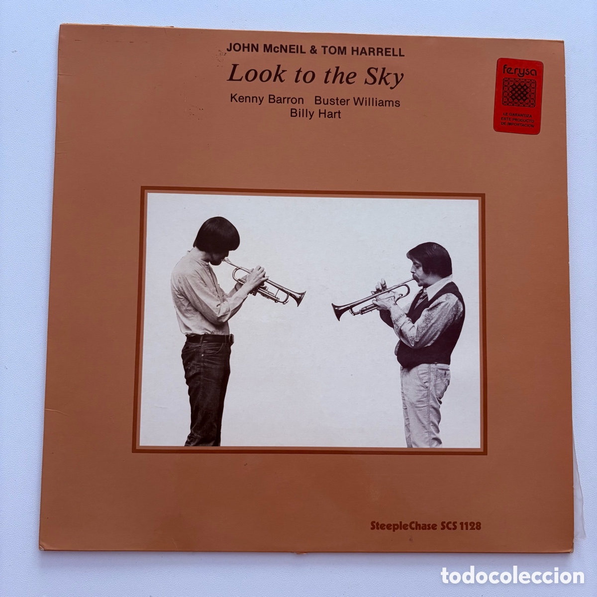 Discos de vinilo: lp John McNeil & Tom Harrell &lrm;&ndash; Look To The Sky edicion dinamarca 1979