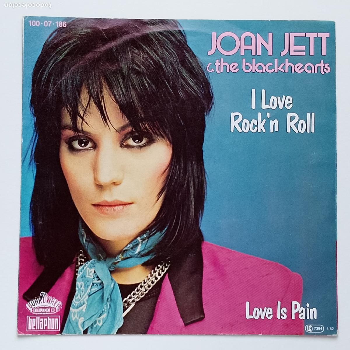 Discos de vinil: Joan Jett & The Blackhearts-I Love Rock'n Roll (7'' The Boardwalk...1982) Runaways, Tyla Gang...