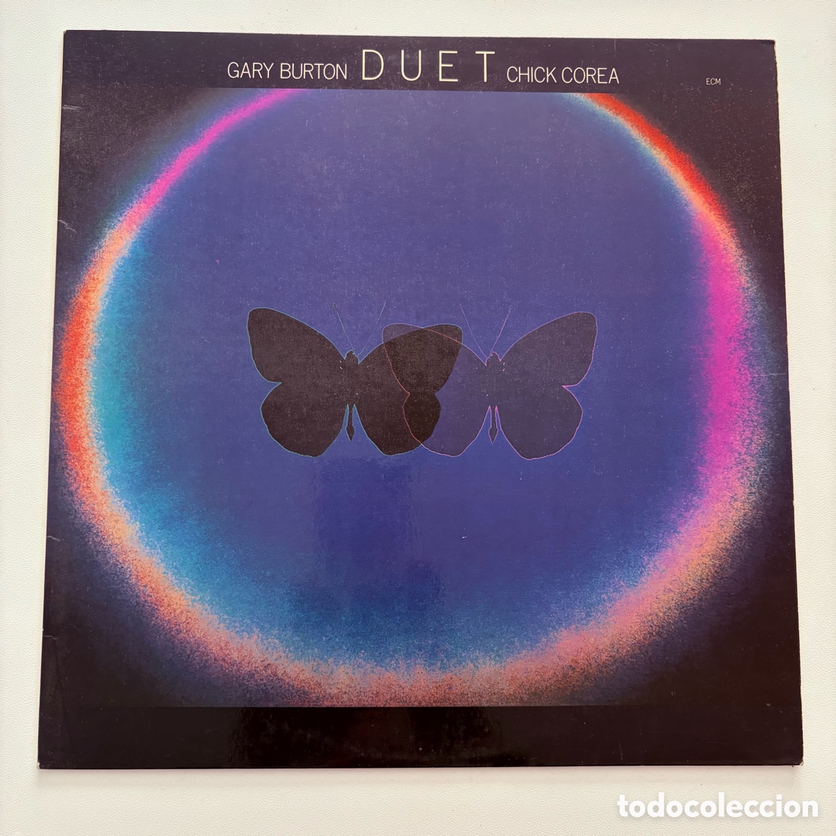 Discos de vinilo: lp Gary Burton / Chick Corea &ndash; Duet edicion espa&ntilde;ola de 1979