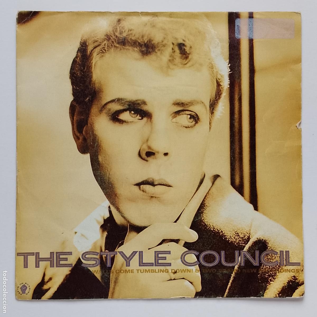 Discos de vinilo: The Style Council-Walls Come Tumbling Down! (7'' Polydor 1985) the Jam Paul Weller. temazo d los 80s