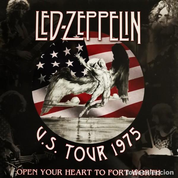 Discos de vinilo: Led Zeppelin - Open your heart to Fort Worth, 4lp in cv, euro numbered pressing very very rare!!!