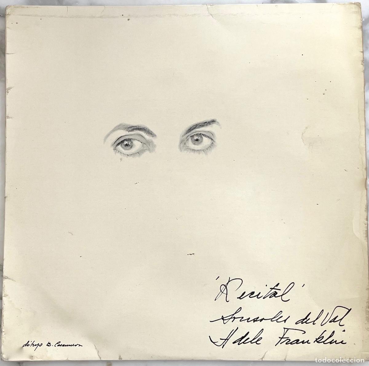 Discos de vinilo: SONSOLES DEL VAL. ADELE FRANKLIN. RECITAL. 1978. LP
