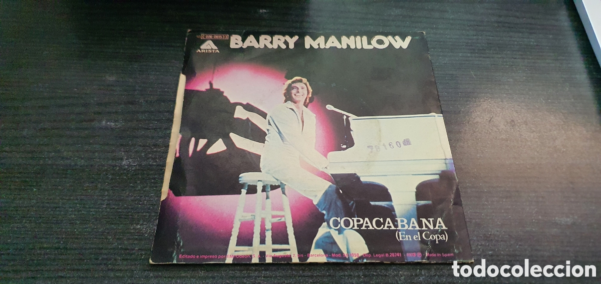 Discos de vinilo: Barry Manilow Copacabana (En el Copa) - Foto 2