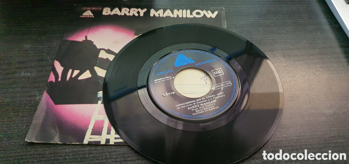 Discos de vinilo: Barry Manilow Copacabana (En el Copa) - Foto 3