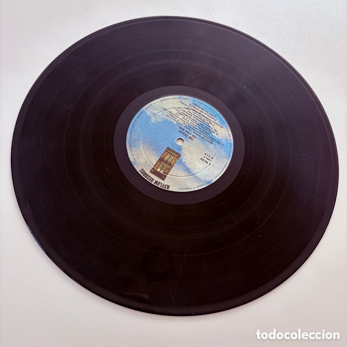 Discos de vinilo: lp Eagles &lrm;&ndash; The Long Run edicion espa&ntilde;ola de 1979 - Foto 7