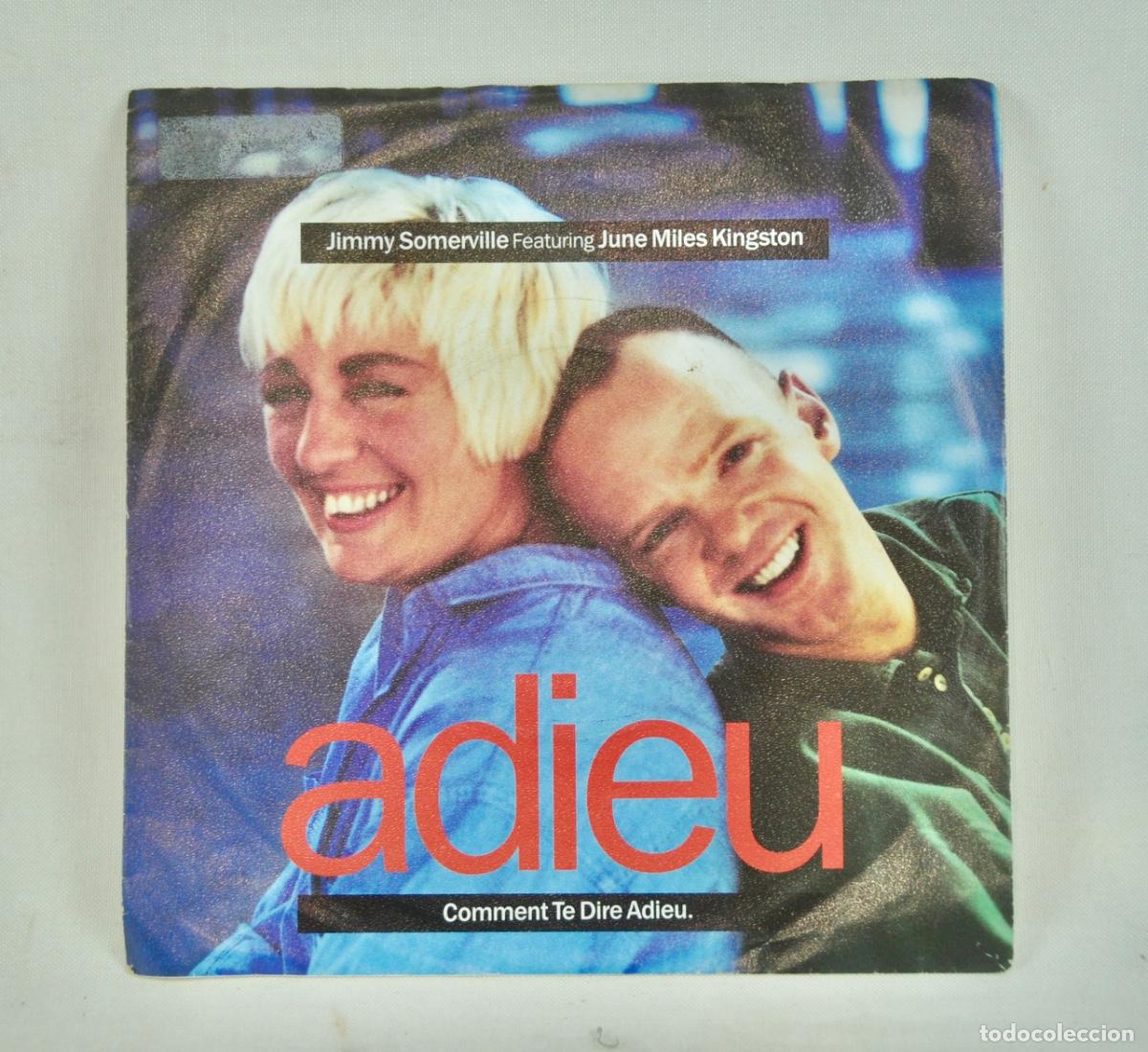 Discos de vinilo: Jimmy Somerville Ft June Miles Kingston - adieu