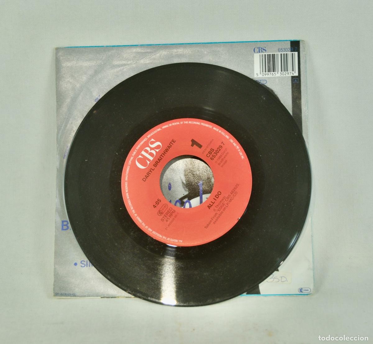 Discos de vinilo: Daryl Braithwaite - all I do - Foto 3