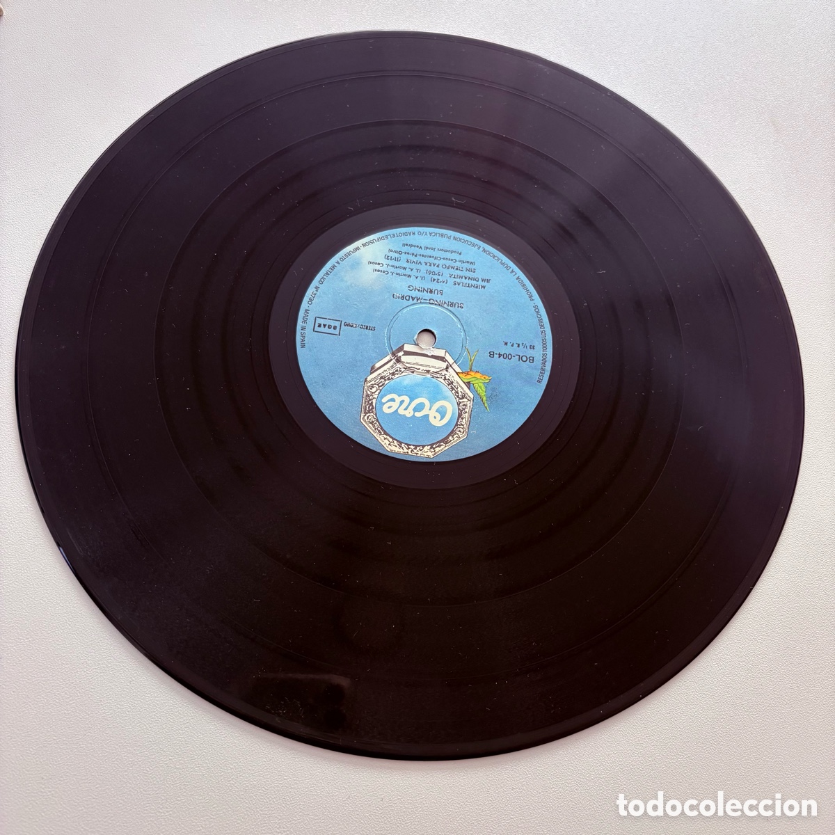 Discos de vinilo: lp Burning &ndash; Madrid edicion espa&ntilde;ola de 1978 - Foto 6