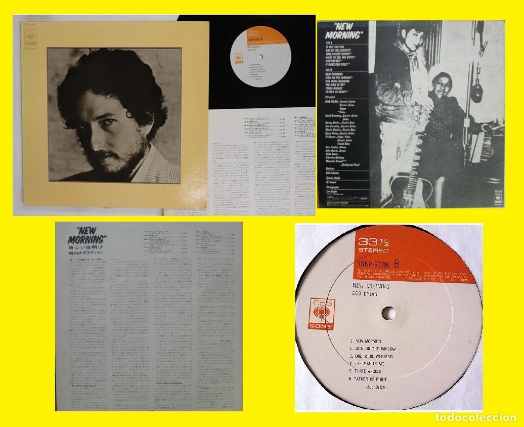 Discos de vinilo: BOB DYLAN / NEW MORNING 1970 if not for you / AL KOOPER !! RARE EDIC ORG JAPAN + LIBRETO, EXC
