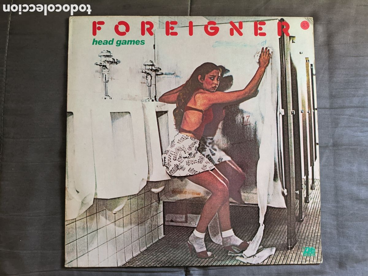 Discos de vinilo: // Foreigner&nbsp;&ndash;&nbsp;Head Games - Atlantic Germany 1979