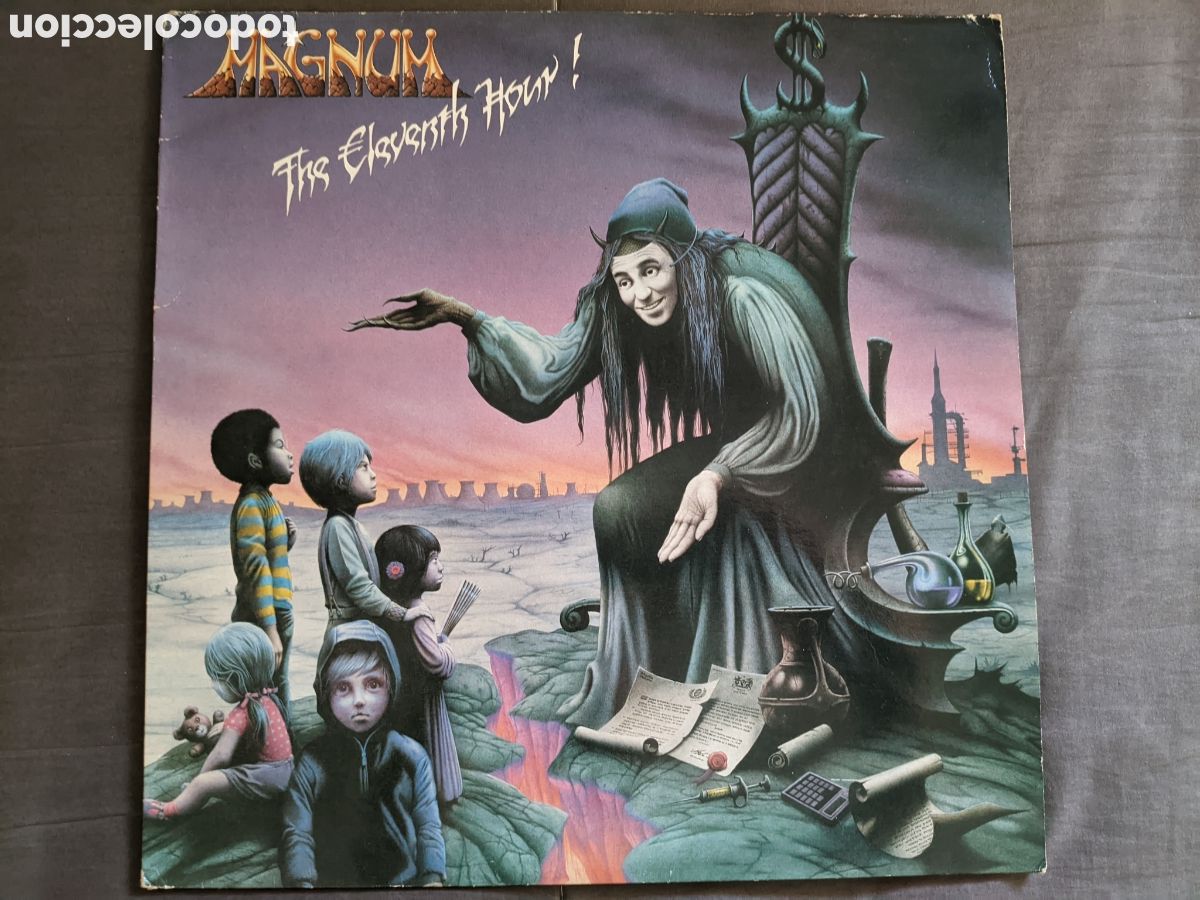 Discos de vinilo: // Magnum The eleventh hour - Jet Records UK 1983