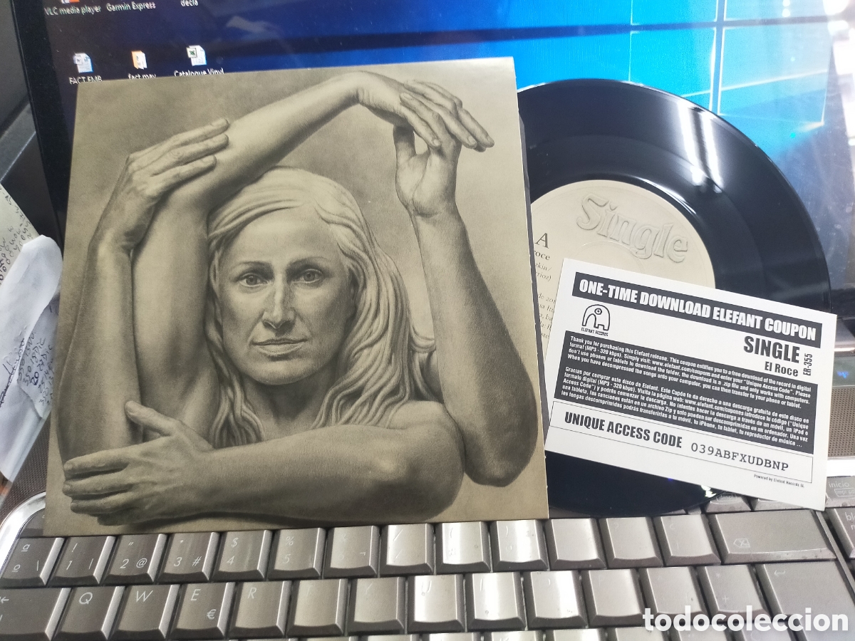 Discos de vinilo: Single el roce 2019 Elefant r&eacute;cords