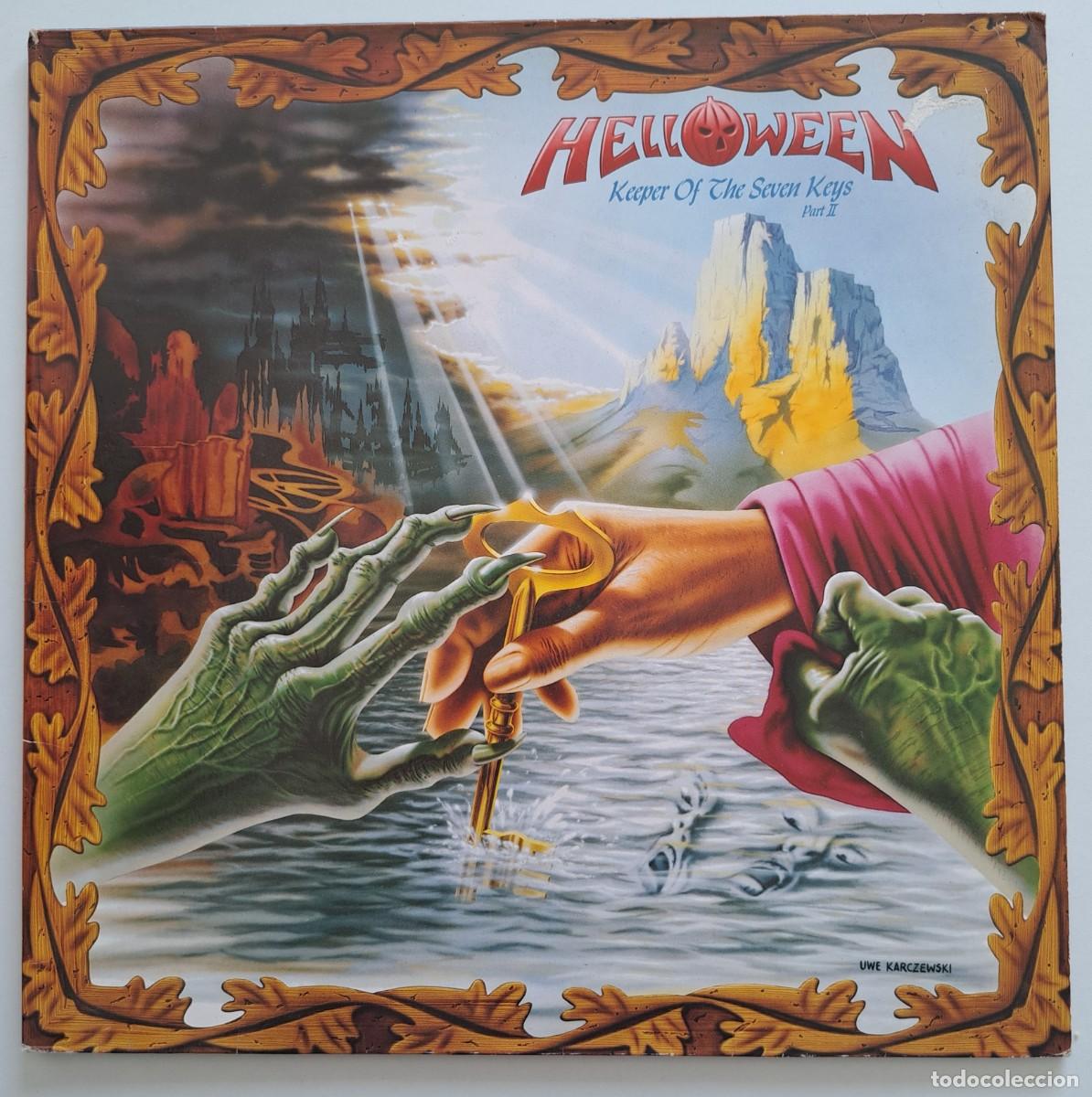 Discos de vinilo: HELLOWEEN - KEEPER OF THE SEVEN KEYS, PART II - NOISE INTERNATIONAL &ndash; N 0117-1 - GERMANY 1988