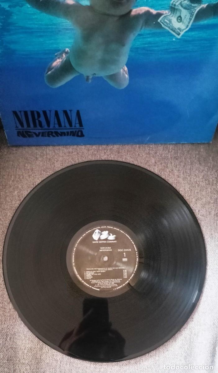 Discos de vinilo: Nirvana - Nevermind ( edici&oacute;n Espa&ntilde;a 1991 ) - Foto 4