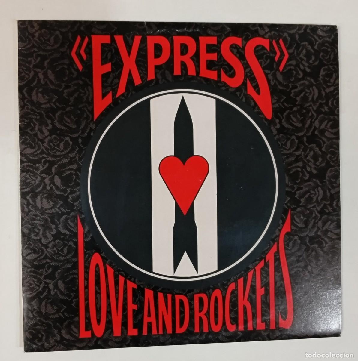 Discos de vinilo: LOVE AND ROCKETS :Express. (LP. Beggars Banquet /DRO, 1986)
