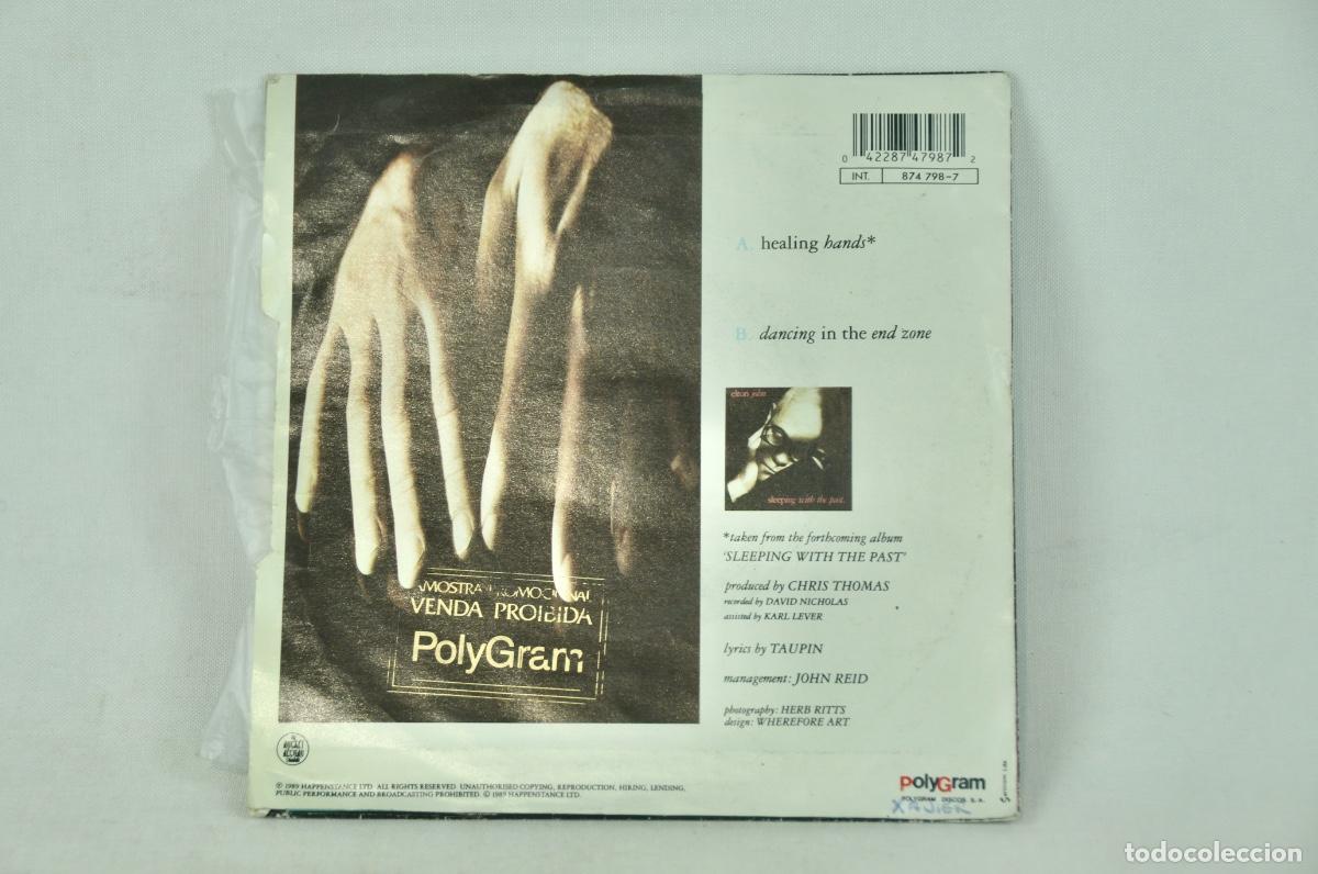 Discos de vinilo: Elton John - Healing hands - Foto 2