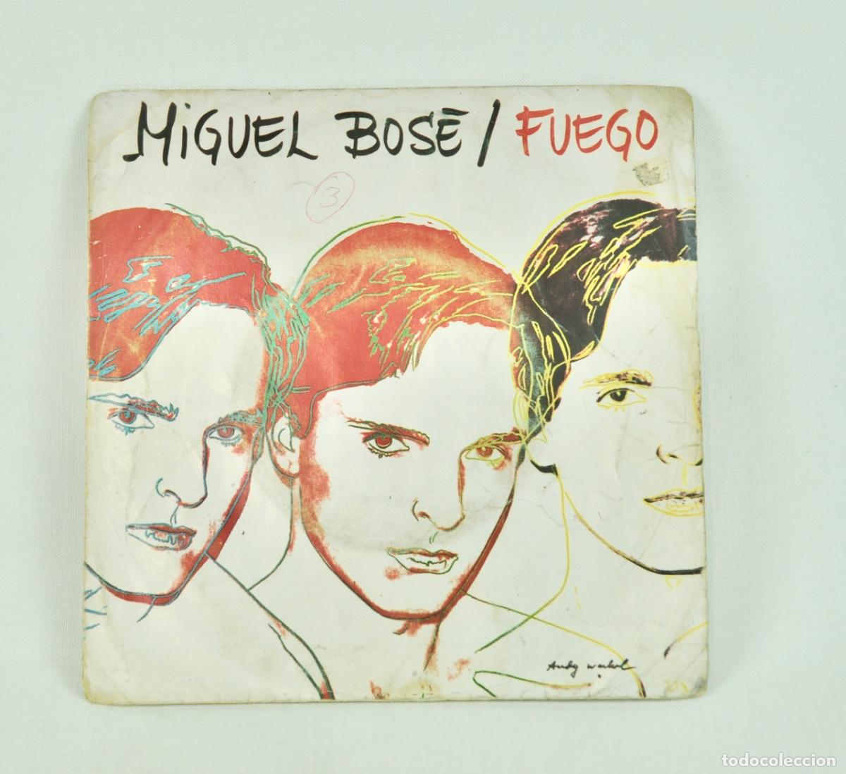 Discos de vinilo: Miguel Bose - Fuego a&ntilde;o 1983