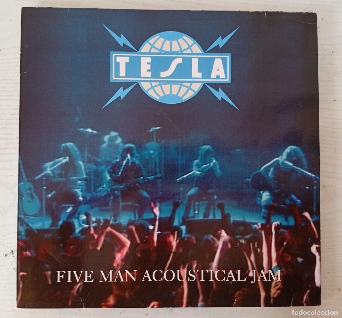 Discos de vinilo: TESLA : Five Man Acoustical Jam. (2 x LP. Geffen Rds. (GER), 1990)