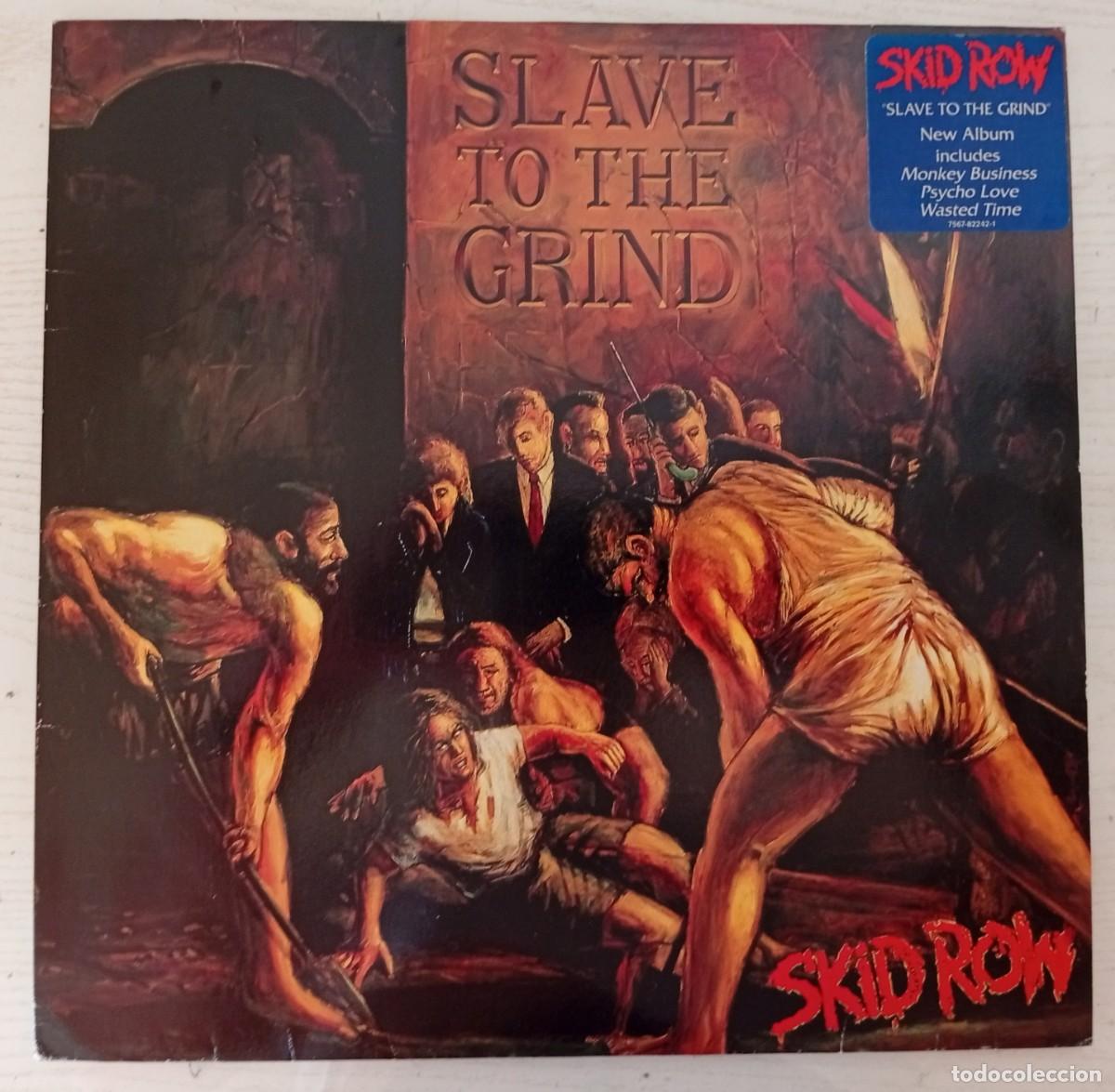 Discos de vinilo: SKID ROW : Slave to the Grind. (LP. Atlantic Rds. (Europe), 1991)