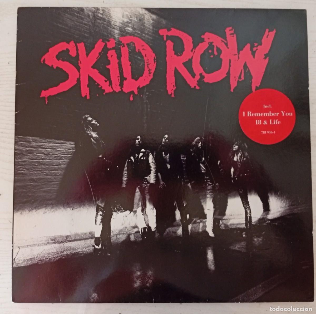 Discos de vinilo: SKID ROW : Idem. (LP. Atlantic Rds. (Europe), 1989)