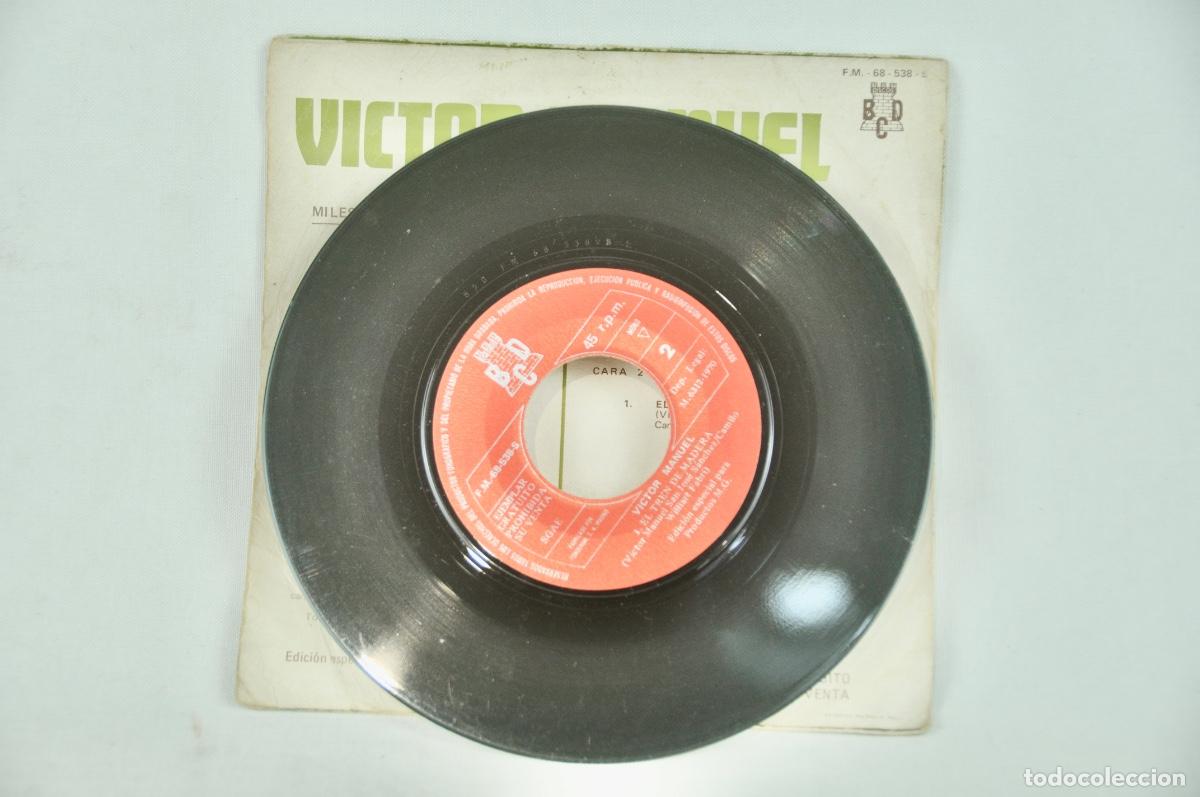 Discos de vinilo: Victor Manuel - EL cobarde - Foto 3