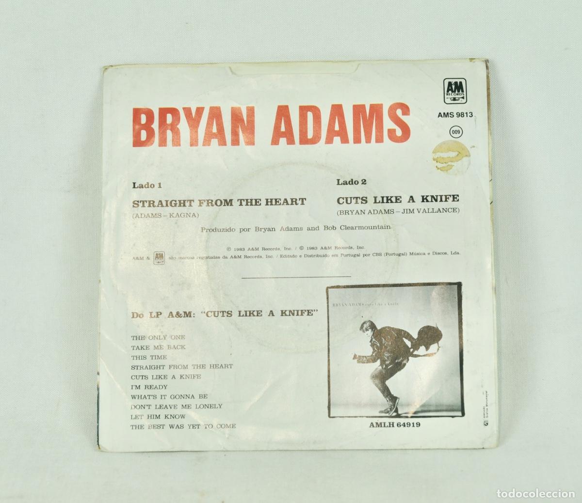Discos de vinilo: Bryan Adams - Straight from the heart - Foto 2
