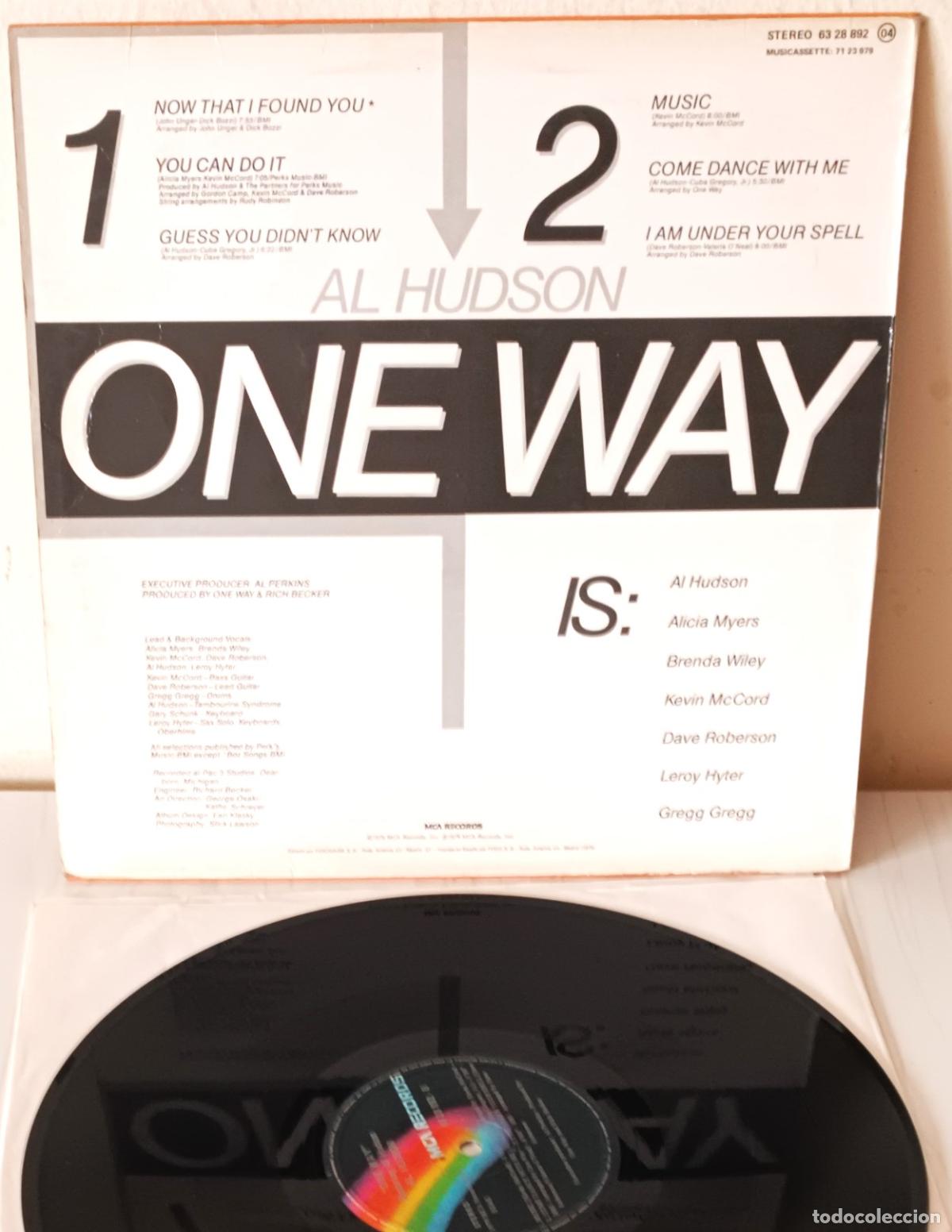 Discos de vinilo: AL HUDSON - ONE WAY MCA - 1979 - Foto 2
